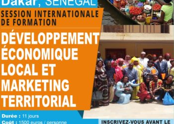 Session internationale de formation en développement économique local et marketing territorial