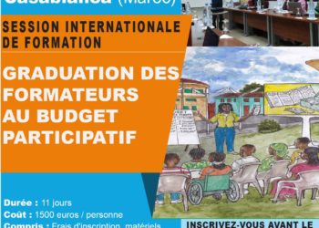 SESSION DE GRADUATION DES FORMATEURS AU BUDGET PARTICIPATIF